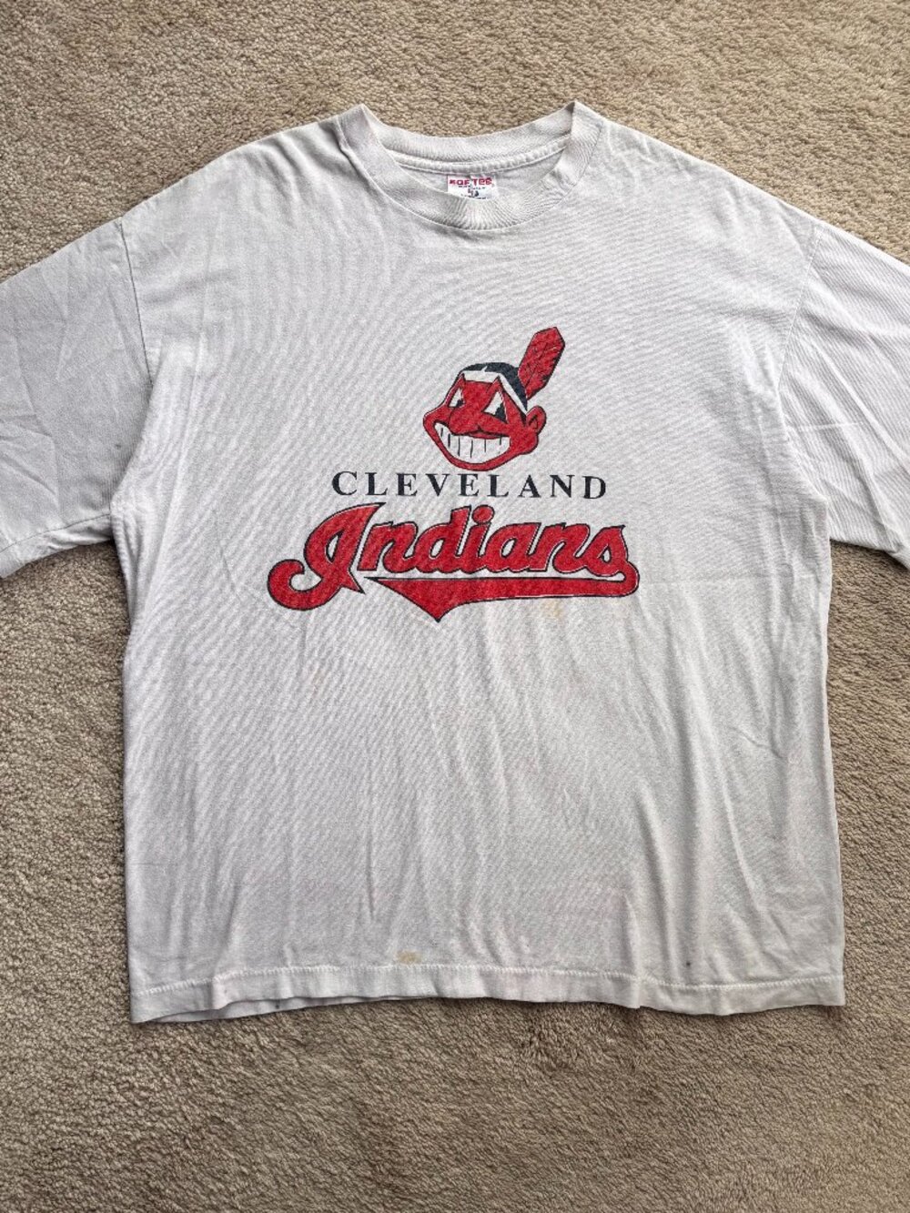 Vintage 1989 Chief Wahoo Cleveland Indians T-shirt